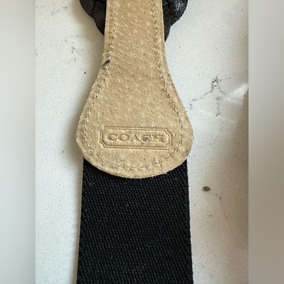 NWT and box Coach leather braided suspenders. - Picture 7 of 9